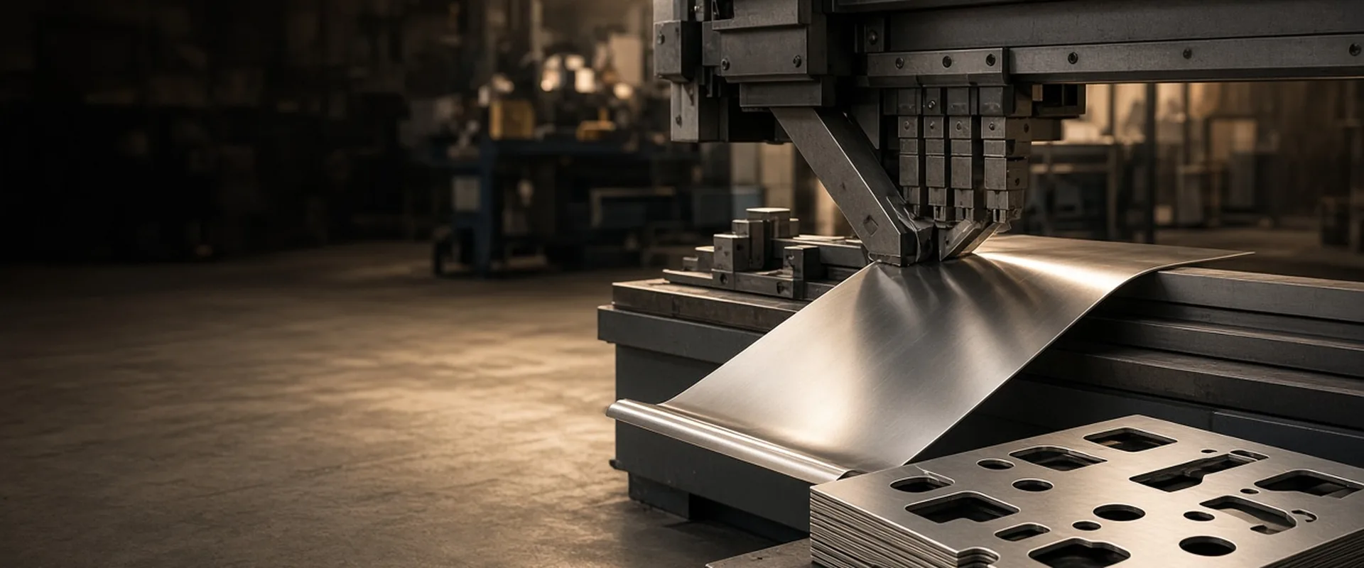 Sheet metal line