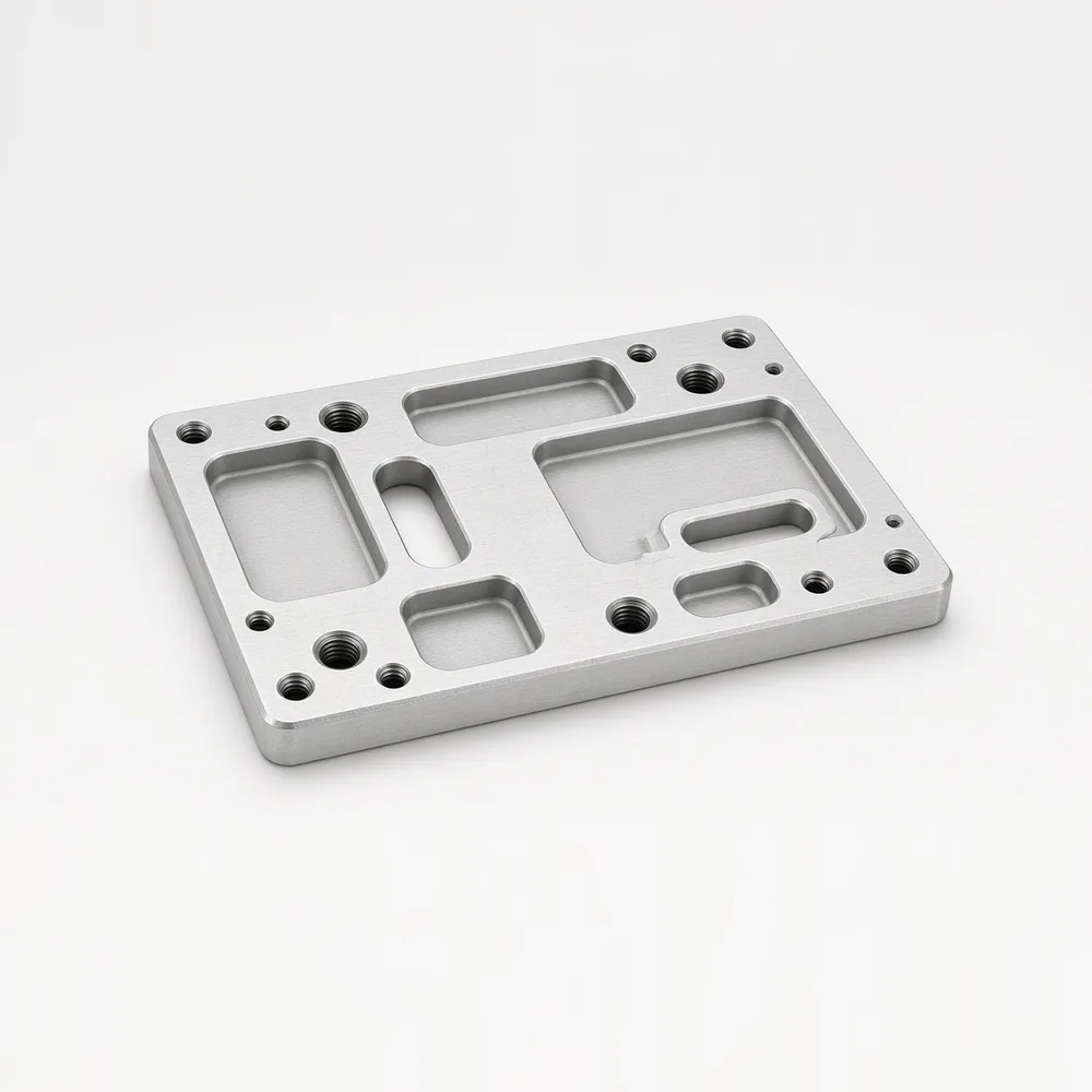 Horizontal Milled Flat Plate